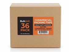 36 Rolls Shipping Packaging Box Packing Sealing Tape 2 mil 2" x 110 Yard 330FT