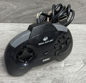 UNTESTED SEGA Saturn Controller Black Wired MK-80100 Taiwan