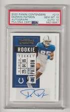 2020 Panini Contenders #213 Dezmon Patmon - Auto PSA 10