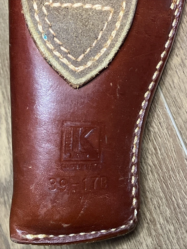 Triple-K 39-17B Packer Brown Leather Holster With Spare Magazine Pouch - Image 2 of 4