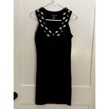 CENTRAL PARK WEST Little BLACK SLEEVELESS DRESS - SIZE XS Spring Summer Wedding