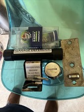 Garage Defender Master Garage Door Security Lock Motorbike WHITE