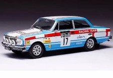 Mini car 1/43 VOLVO 142 RAC Rally 1972 #17 (white * light blue * red) [RAC426] (
