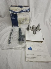 Aquasource Kirkmont Brushed Nickel Bathroom Faucet  #0013066 DAMAGED BOX