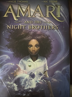 #ad #ad Amari and the Night Brothers SIGNED by B.B. Alston 1st HC DJ $19.00