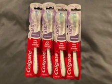 4 New Colgate 360 Sensitive Extra Soft Toothbrush Lot Assorted Colors 4
