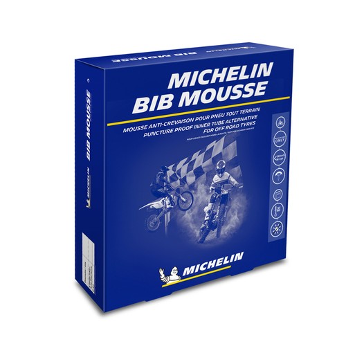 BIB Mousse MICHELIN M14 Enduro Medium/Medium 2 - Enduro Xtrem - Desert Race Baja - Foto 1 di 3