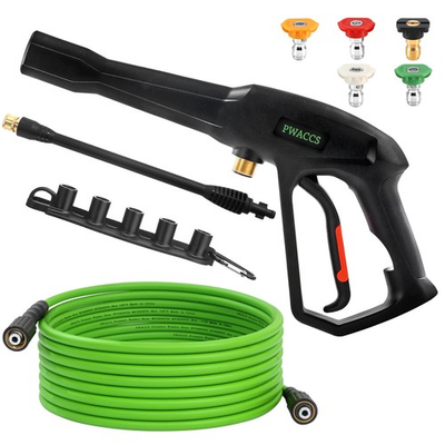 #ad Pressure Washer Gun and Hose Kit 25 FT Power Washer Hose with Replacement La... $76.15