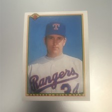 Bowman 1990 Bowman Nolan Ryan Texas Rangers #486 MLB Baseball Card