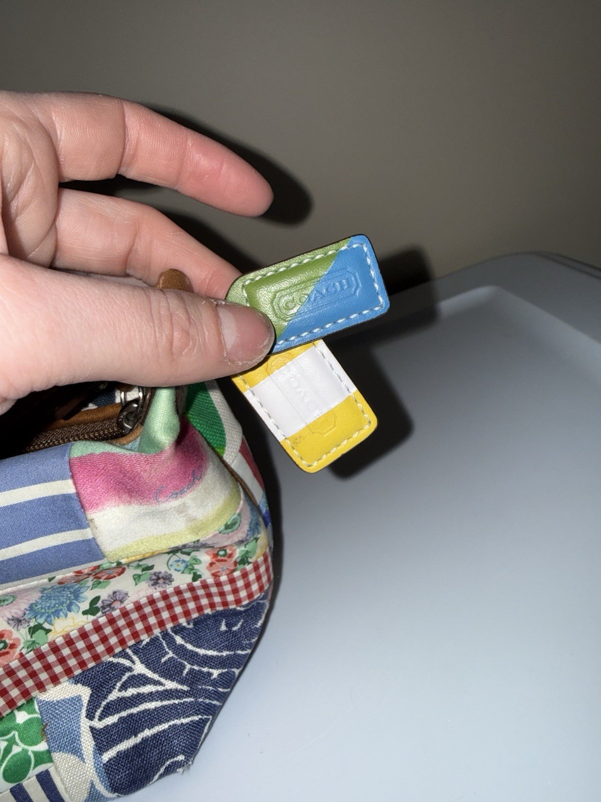 Coach Multicolor Patchwork Shoulder Bag with Logo… - image 5