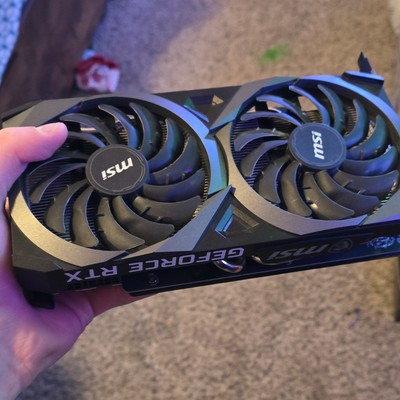 MSI GeForce RTX 3060 Ti 8GB GDDR6X Dual Fan HDMI DisplayPort PCIe Graphics Card