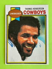 Thomas Henderson 1979 Topps Football Card #385 - Dallas Cowboys Linebacker