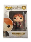 Funko Pop Harry Potter Ron Weasley #71 autographed Rupert Grint Beckett QR