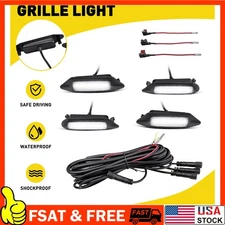 LED Grill Light for Toyota RAV4 2019 2020-2024 White LED Front Grille Lights