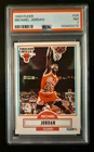 1990 Fleer Michael Jordan # 26 PSA Grade Of 7 Chicago Bulls NBA Basketball Card