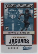 2021 Panini Classics Classic Beginnings Red 45/50 Travis Etienne Jr #CB-TE 1np9