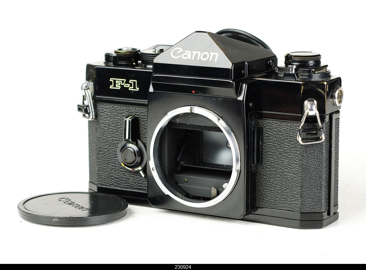 Canon F-1 Early Model 35mm SLR Film Camera Body Black | eBay