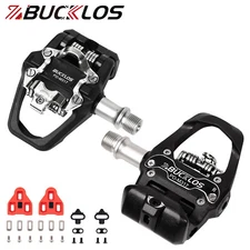 BUCKLOS PD-M317 Dual Function Pedal fit PELOTON Shimano SPD/LOOK Delta MTB Bike 