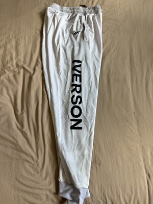 Reebok Allen Iverson Classic Size medium sweat pants exclusive for game
