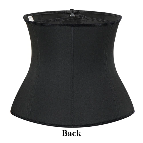 Taillentrainer Damen Korsett Sauna Schweiß Abnehmen Body Shaper Gürtel Haken&Augen - Bild 19 von 21