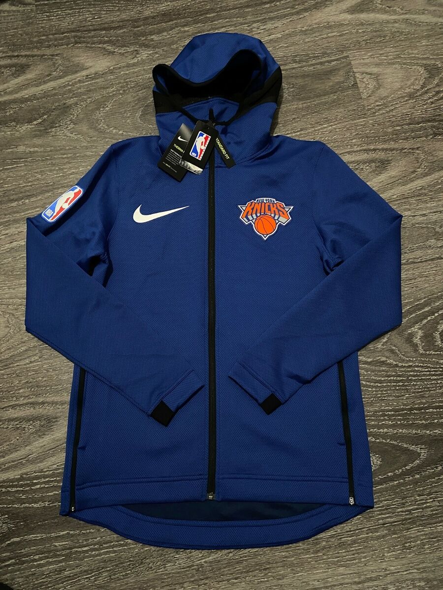 Nike New York Knicks Therma Flex NBA Showtime Hoodie Jacket Nike New York Knicks Therma Flex NBA Showtime Hoodie Jacket