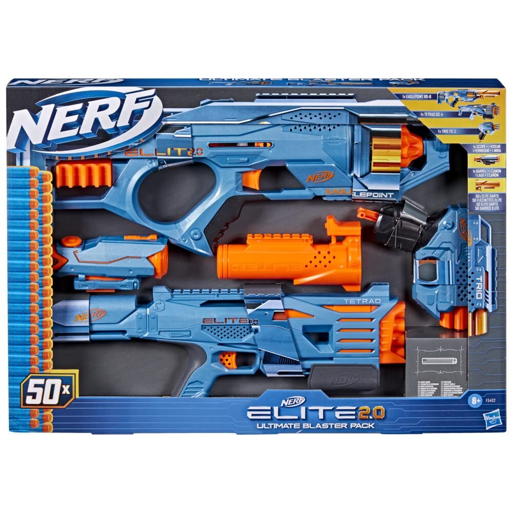 NERF Elite 2.0 Ultimate Blaster 3 Pack | eBay