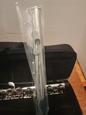 送料込★美品★フルート Glory GFL-130 入門 初心者 ケース付 Glory Flute Model GFL-130 Silver Tone With Case, Gloves