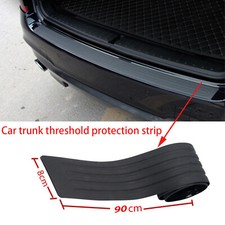 Car Rear Bumper protection strip + Roll of adhesive tape Can cut Carbon Fibre
