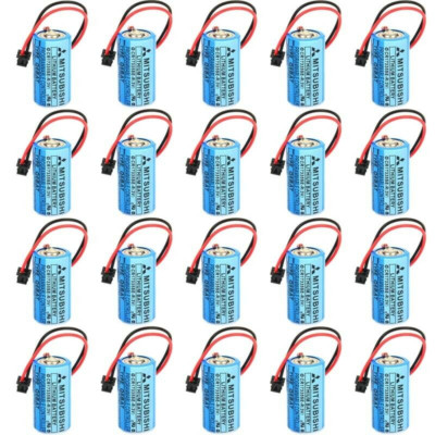 20er Pack 3V 1700mAh Mitsubishi FANUC System Maschine CR17335SE-R Q6BAT Batterie