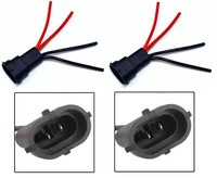 Draht Zopf 2L Stecker H11 Zwei Gurt Kopf Licht Niedrig Beam Halogen Birne Lampe
