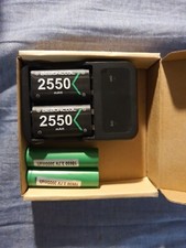 BEBONCOOL 2x2550mAh and 3x2550 mAh Rechargeable Battery Pack with Charging...