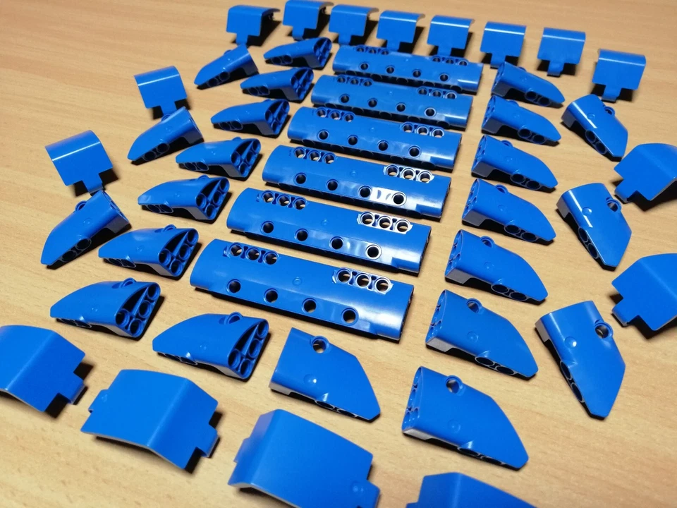 LEGO Technic Paneele Panels Verkleidungen blau / Technik Konvolut - Bild 4 von 4