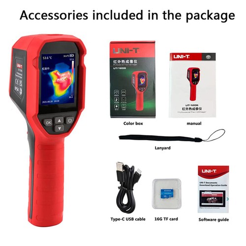 UNIT UTi120S Industrial Infrared Thermal Imager Temperature Camera 20