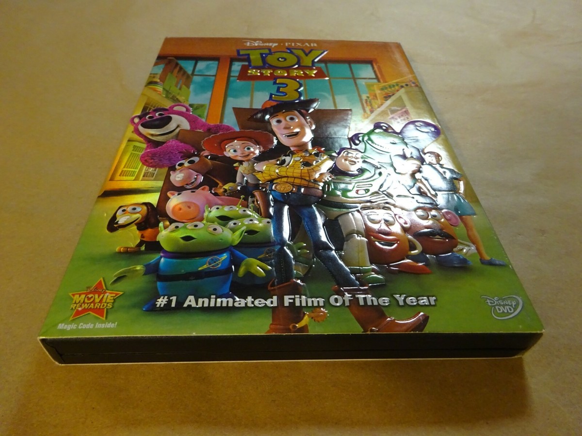 2010 DISNEY Authentic TOY STORY 3 - DVD Disc - Used & Works