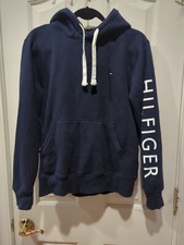 Tommy Hilfiger Men's Essential Classic Solid Pullover Fleece Hoodie Sweatshirt M