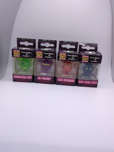 Pocket Pop! Schlüsselanhänger: Five Nights At Freddy's - Foxy Freddy Bonnie Chica - Posten