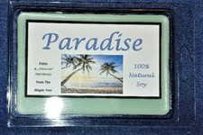 NEW Hand Poured Highly Scented Soy Candles Tarts Votives -6 oz "Paradise "