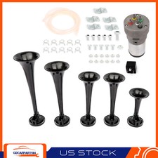 Ultra Black Dixie Musical Car Air Horn Kit Dukes Of Hazzard General Lee Loud Ultra Black Dixie Musical Car Air Horn Kit Dukes Of Hazzard General Lee Loud