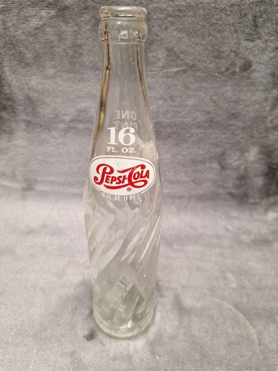 Vintage 1960s Pepsi Cola Bottle 16 oz | eBay