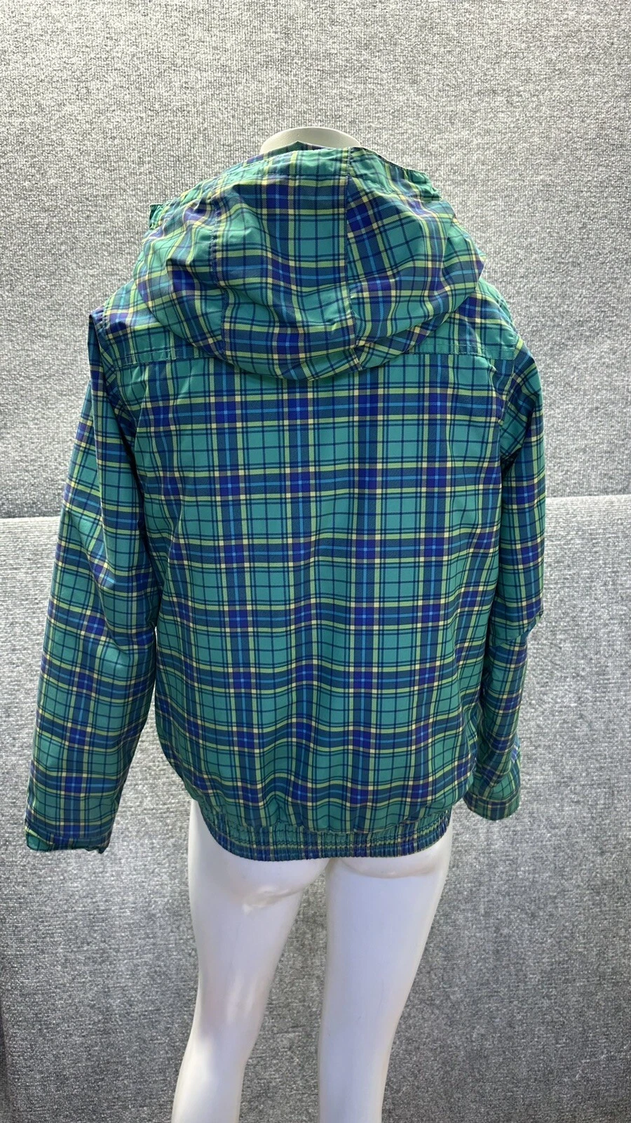 burton ski snowboard girls plaid twist bomber jacket