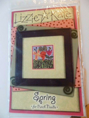 Lizzie Kate Punch Needle Patterns w/ Pre-Stamped Weavers Cloth - Picture 14 of 20