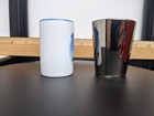 Disney white Cinderella's castle and Universal Studios black shot glass lot of 2 — photo 5