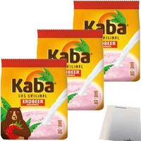 Kaba Das Original Erdbeere GeträNkepulver 3Er Pack 3X400G Beutel Usy Block