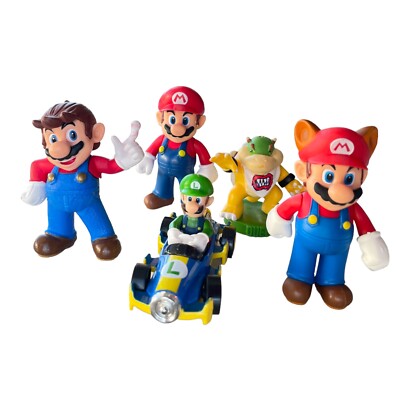 スーパーマリオ　SuperMario マリオ　ルイージ　フィギュア　Luigi 楽天市場】スーパーマリオ フィギュア 2.5”（B) キャット