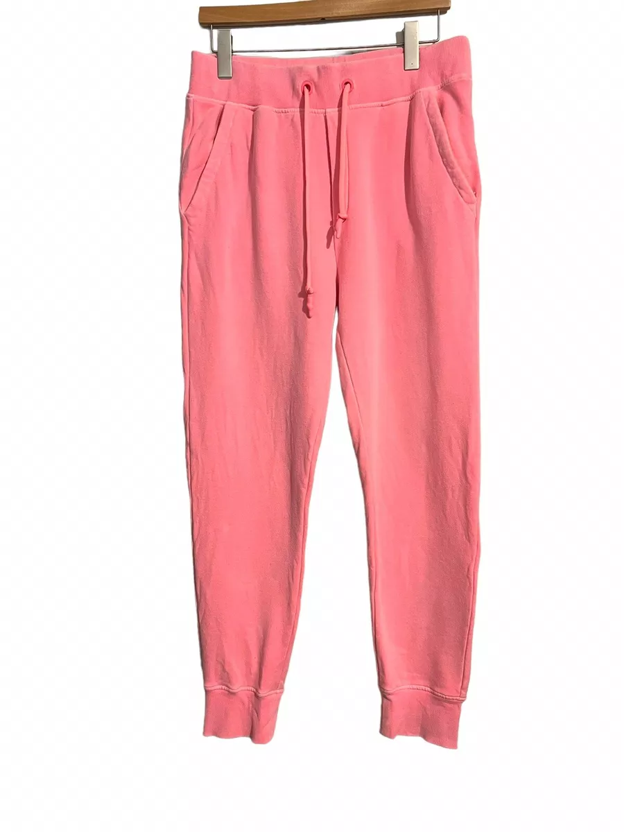 UGG Jogger Pants Women's Size Medium Casual Pink Fleece Lined Sweatpants