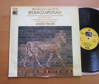 SAN 324 Walton Belshazzar's Feast Andre Previn 1972 EMI Angel NM/VG Stereo