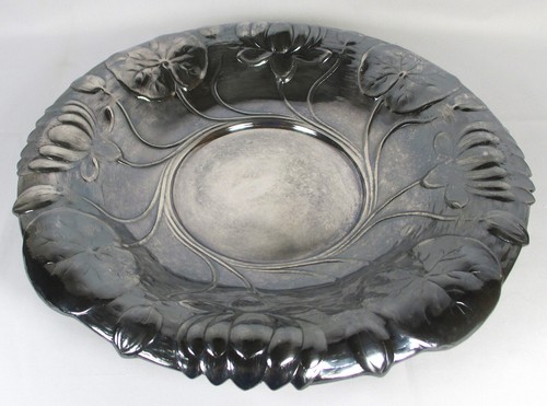 Vintage Reed & Barton Repose Silver Plated Lotus Flower Bowl No. 3300 15 inch Di - Picture 2 of 9