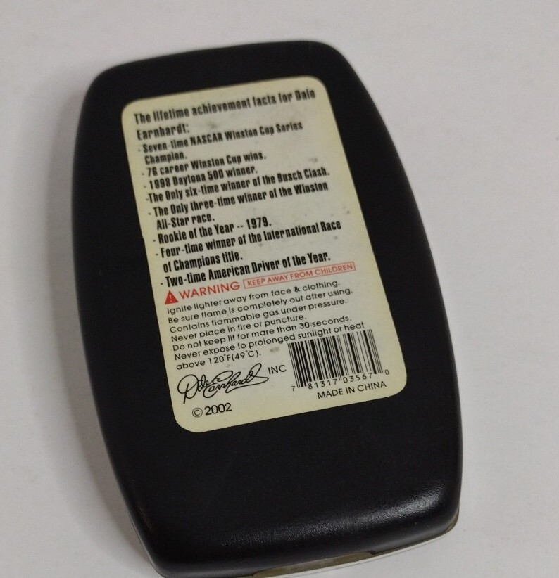 Dale Earnhardt Lighter Butane The Intimidator NASCAR Turbo Torch NEW Cigar Tobac