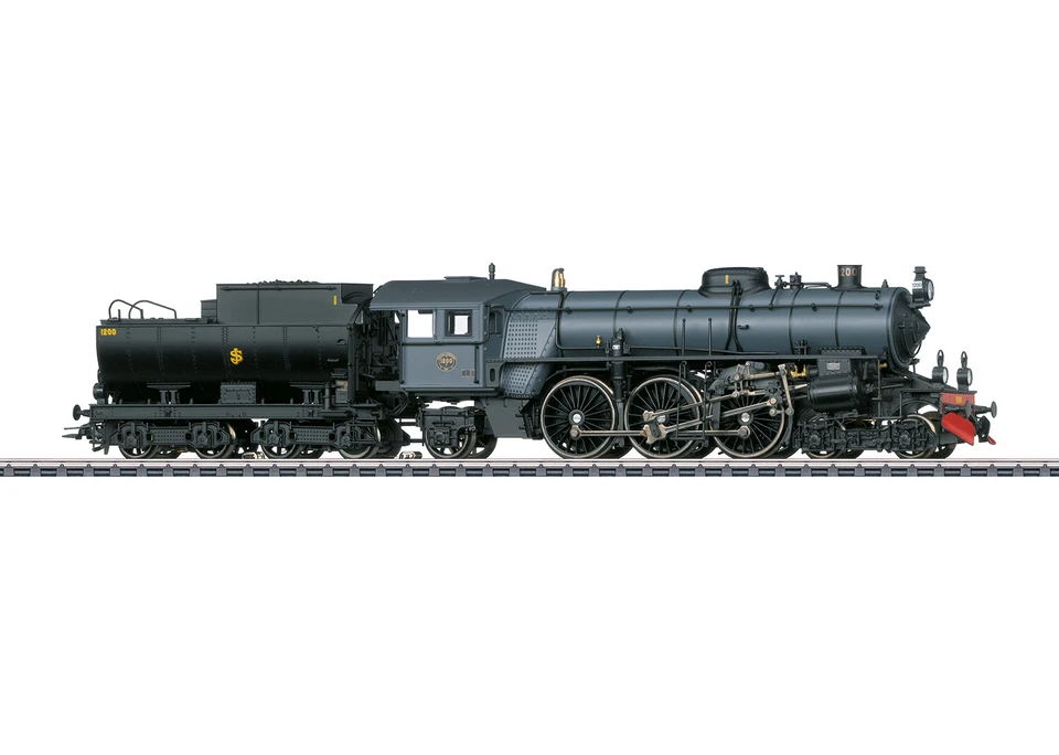 Märklin H0 39490 Dampflokomotive F 1200 Digital-Decoder mfx+ Sound NEU OVP - Bild 2 von 3
