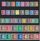 Hong Kong 1992  -  1997 QEII  39V Queen Elizabeth II Definitive stamp Full MNH